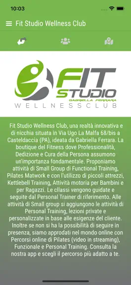 Game screenshot Fit-Studio Wellness Club mod apk