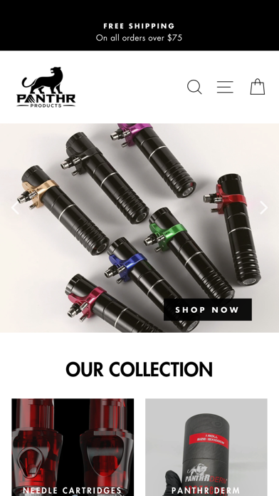 PanthR Products Screenshot