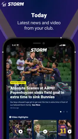 Game screenshot Melbourne Storm mod apk