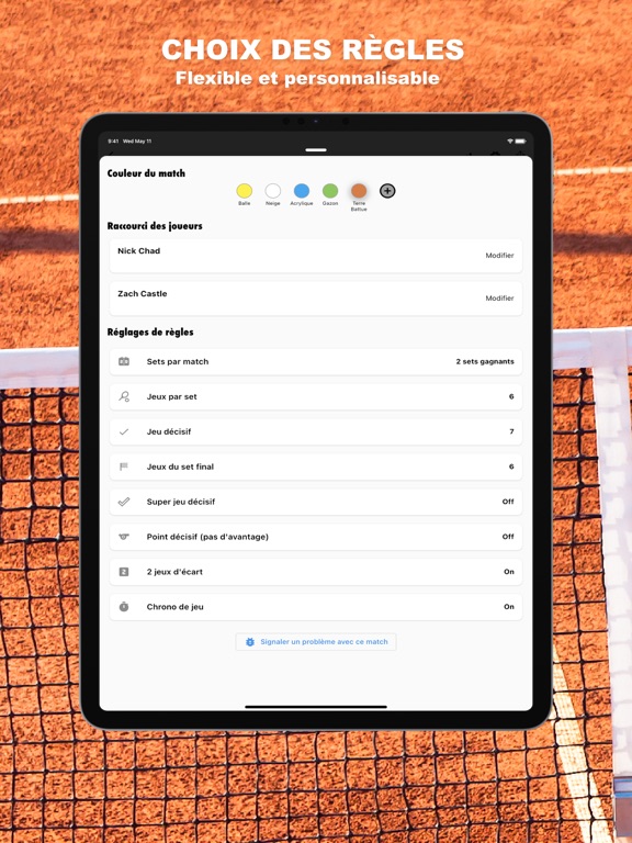 Screenshot #5 pour Tennis Score Keepr