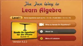 Game screenshot Hands-On Equations 1 apk