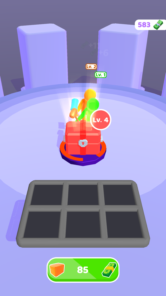 #4. Merge Chest (iOS) Podle: Marula Games OU
