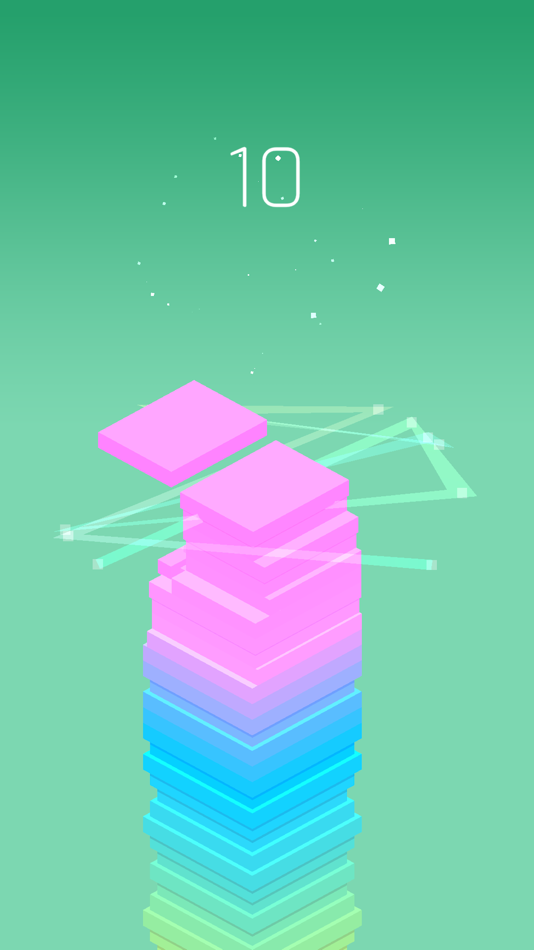 #1. Rainbow Stacking (iOS) 由: Kevin Merz