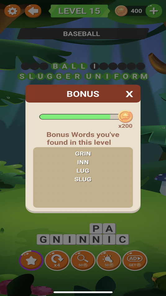 #7. Find Word Search Cross Connect (iOS) Podle: Prathed Sangwongvanit