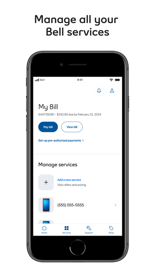 #2. MyBell (iOS) 由: Bell Canada