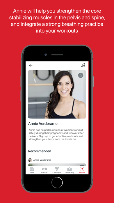 Pilates for Pregnancy iPhone screenshot 6 - Sports app