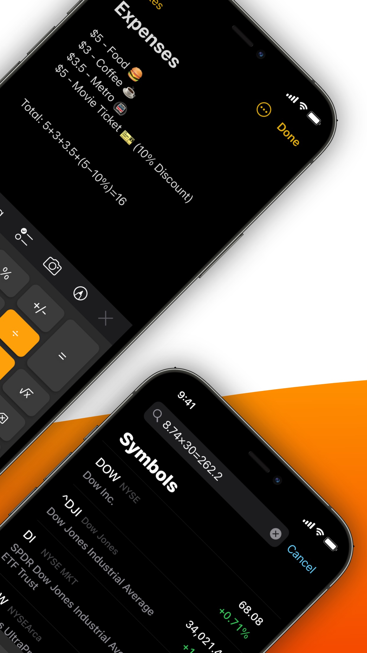 Screenshot do app Calculator Keyboard - Calku