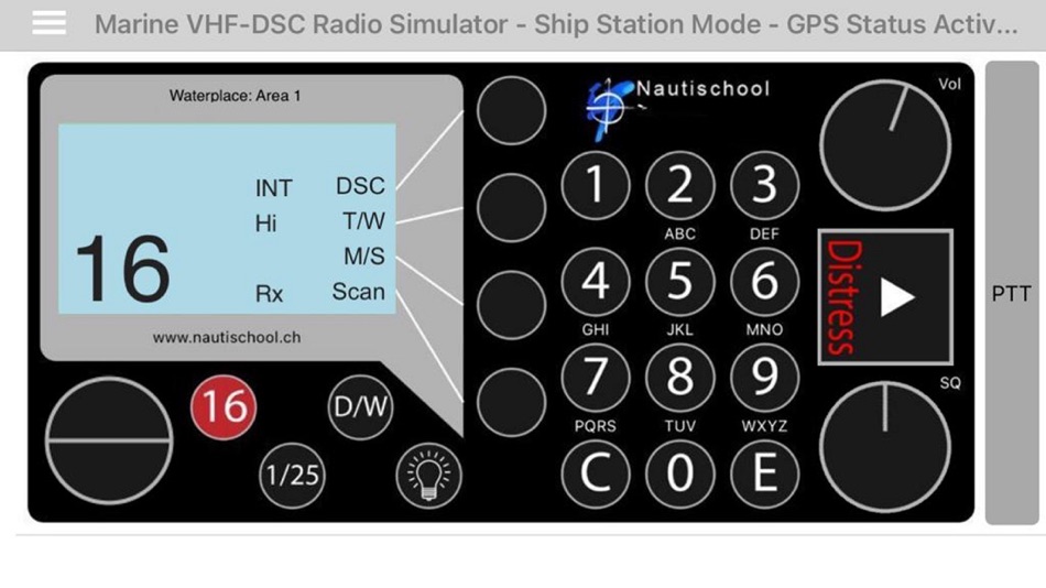 #1. VHF-DSC (iOS) Podle: Richard Jaquemet