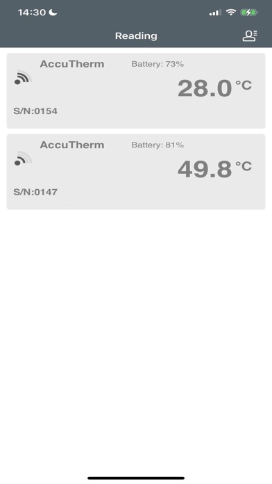 AccuTherm Screenshot