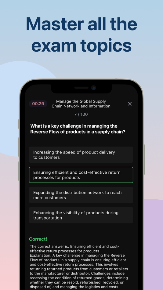 #9. CSCP Test Prep 2025 (iOS) By: KYLIEPREP
