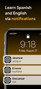 VocApp: Spanish German English screenshot #1 for iPhone