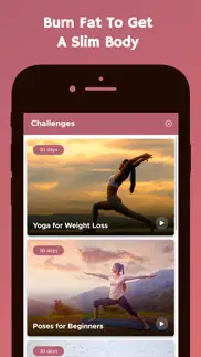yoga workouts for weight loss iphone screenshot 3