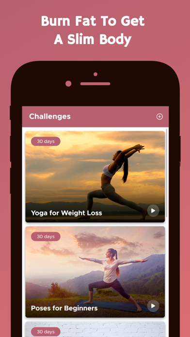 Yoga Workouts for Weight Loss Screenshot