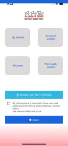 Accident SOS App screenshot #1 for iPhone