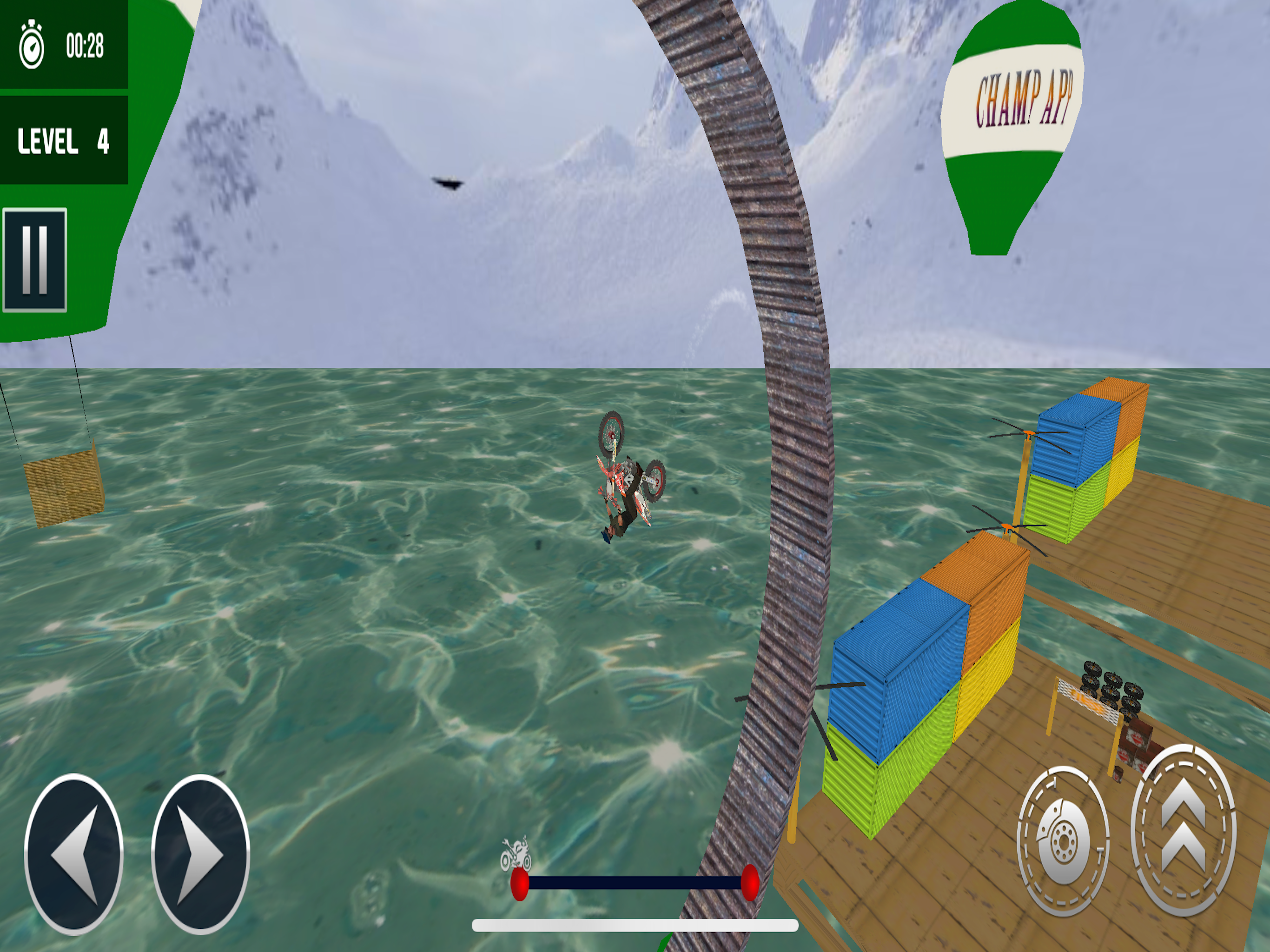 Super Bike Hero Stunt Racing