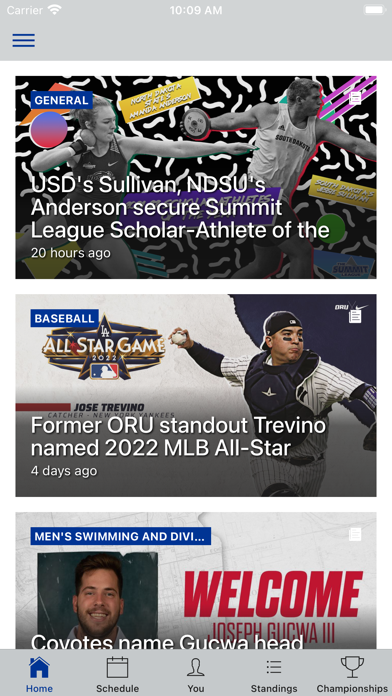 The Summit League Screenshot