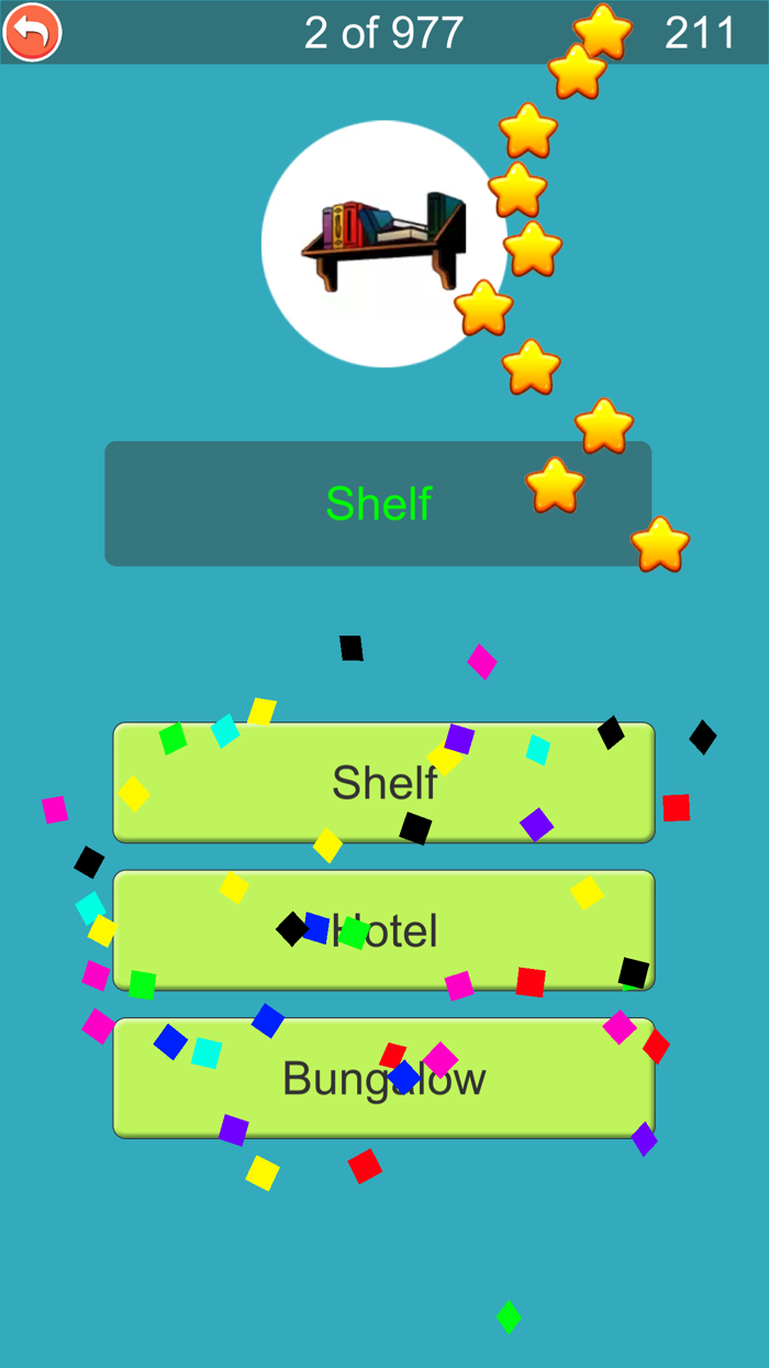 Pic Word Matching Game