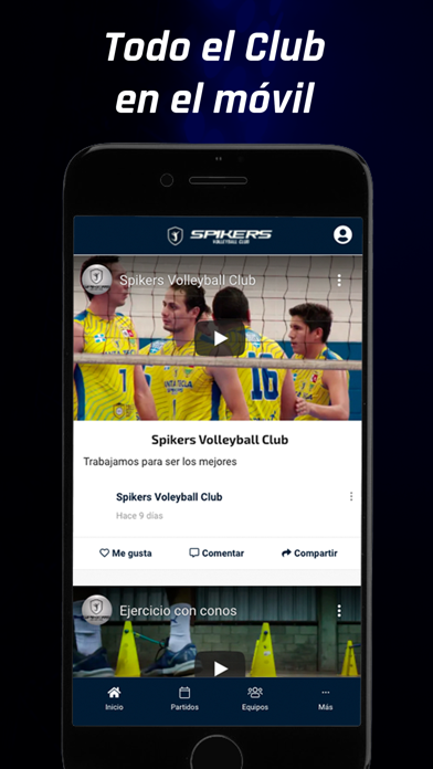 Spikers Volleyball Club Screenshot