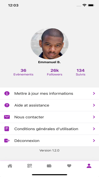 Swipevents Screenshot