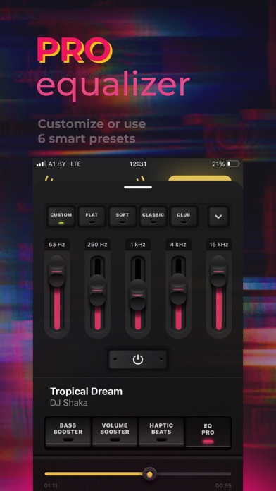 Screenshot #3 pour Bass Booster - Volume Boost EQ