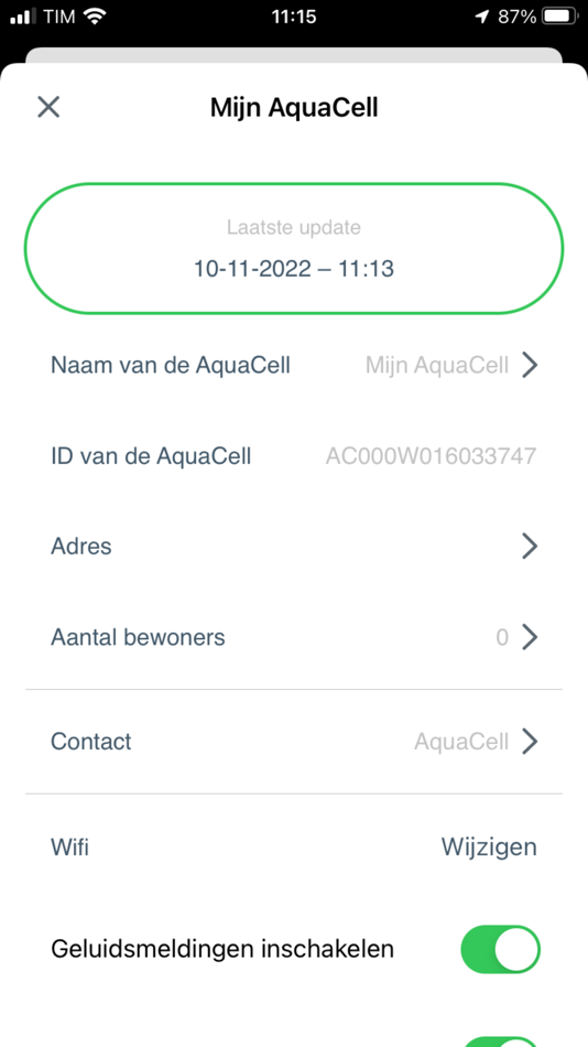 #3. Mijn AquaCell (iOS) Podle: AquaCell
