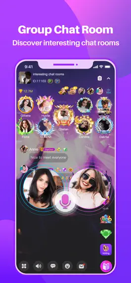 Game screenshot StarChat-Group Voice Chat Room mod apk
