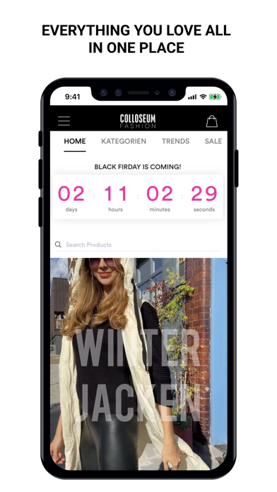 COLLOSEUM Fashion App Screenshot