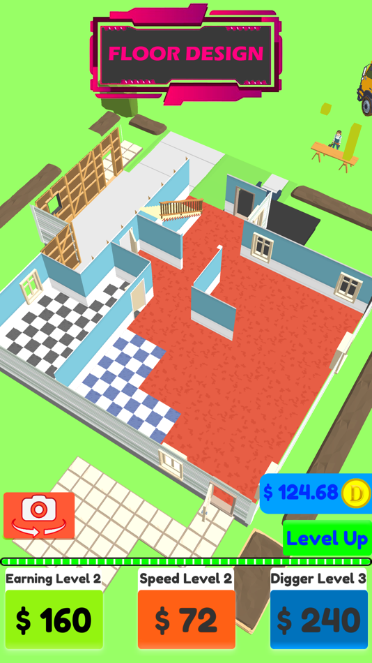 #9. Idle Dig n Build (iOS) Podle: Tahir Ali