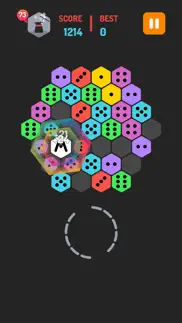 domimerge: hexa puzzle iphone screenshot 1