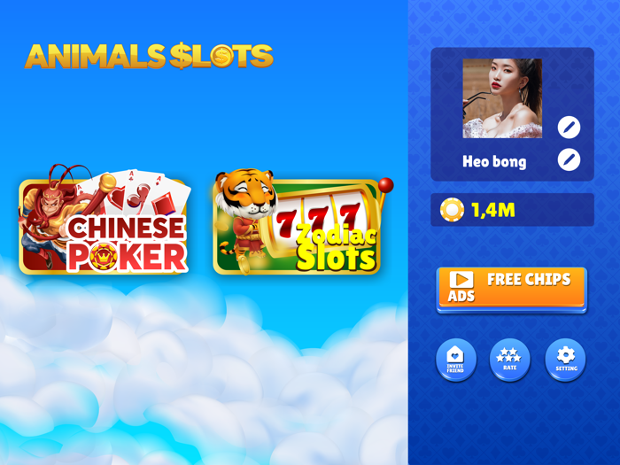 Chinese Poker Animal Slot
