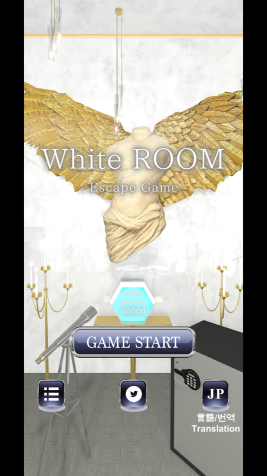 #1. EscapeGame WhiteROOM (iOS) 由: Tasuku Yahiro