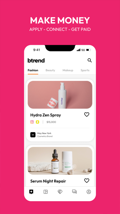 BTrend - Brands & Influencers Screenshot