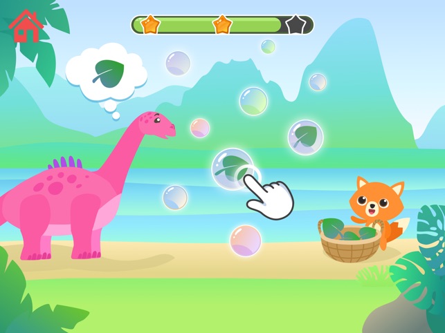 Dinosaur spill for småbarn na App Store