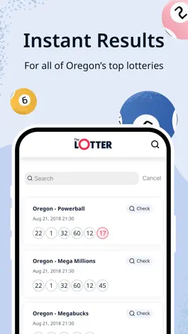 Game screenshot theLotter Oregon Play Lottery apk