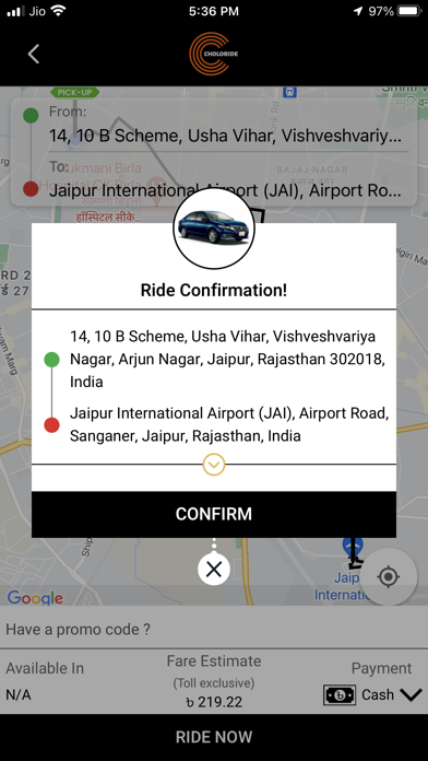 Cholo Ride Screenshot 4 - AppWisp.com