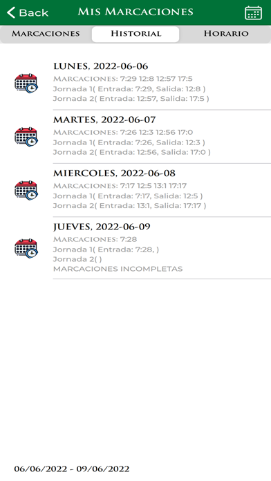 UTM MOVIL Screenshot