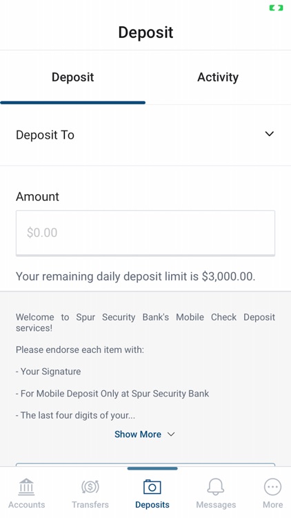 Spur Security Bank screenshot-3