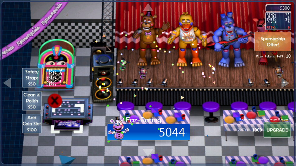#2. FNaF 6: Pizzeria Simulator (iOS) โดย: CLICKTEAM LLC USA
