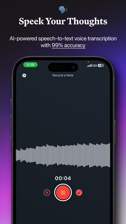 Speek: AI Voice Notes