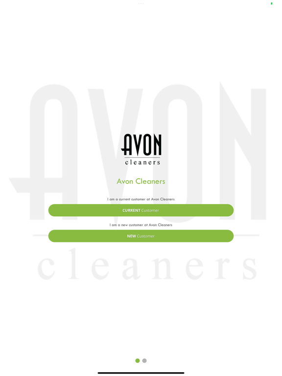 Avon Cleaners iPad screenshot 1 - Lifestyle app