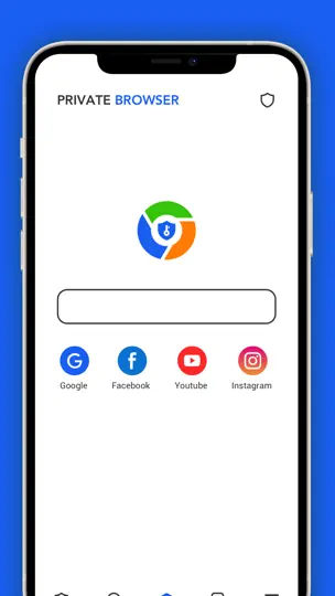 Скриншот Private Browser - Safe Stable на iPhone 1