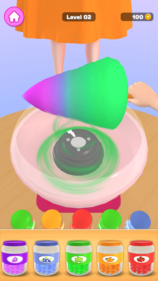 #2. Cotton Candy 3D DIY (iOS) 由: Ultragmes Entertainment Private Limited