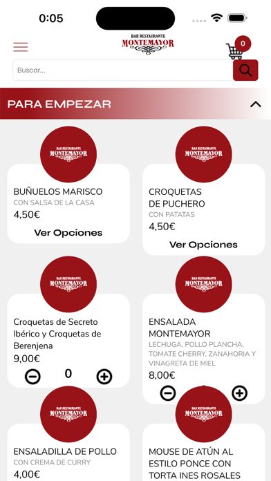 Restaurante Montemayor Screenshot