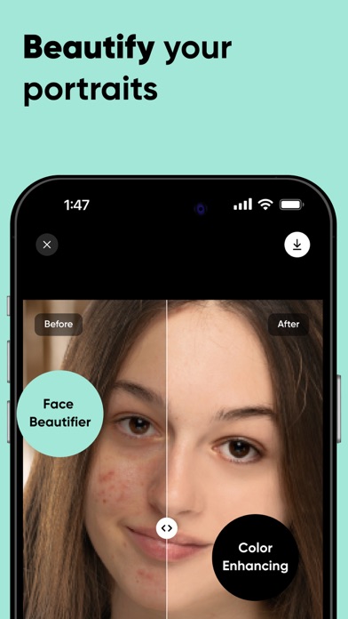 Visify - AI Photo Enhancer Screenshot