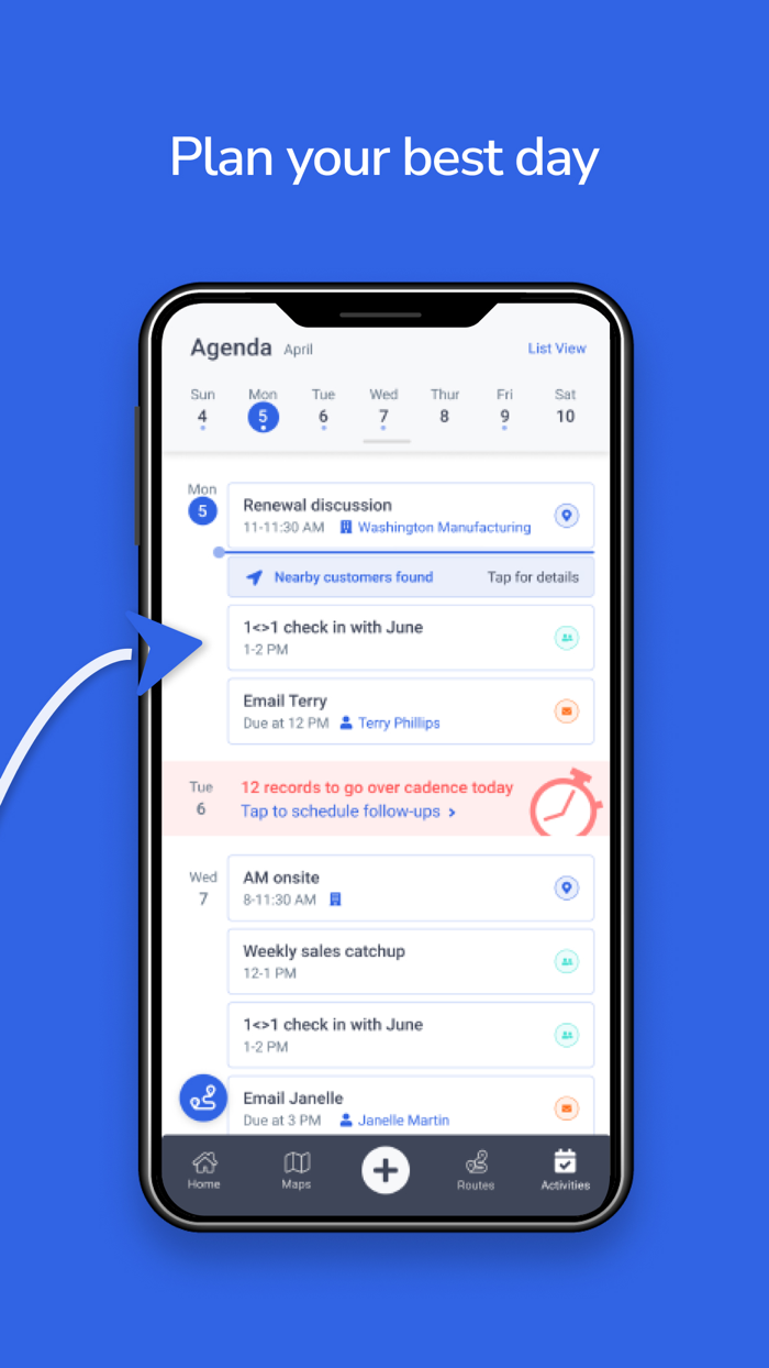 Map My Customers Route Planner