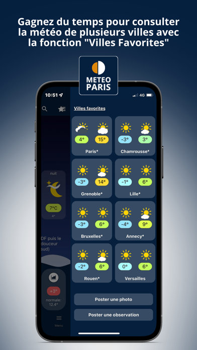 Météo Paris Screenshot