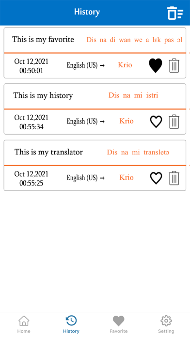 English To Krio Translator Screenshot