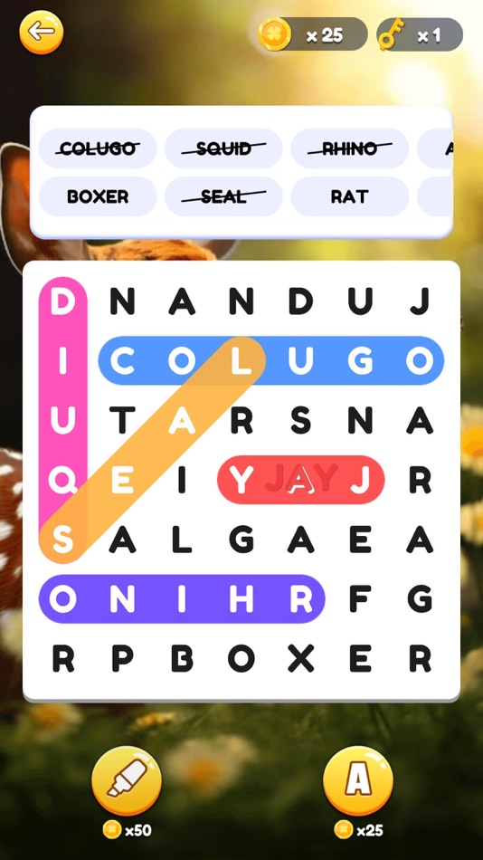 #5. Word Safari: Word Finder Game (iOS) By: PrizeTech Inc.
