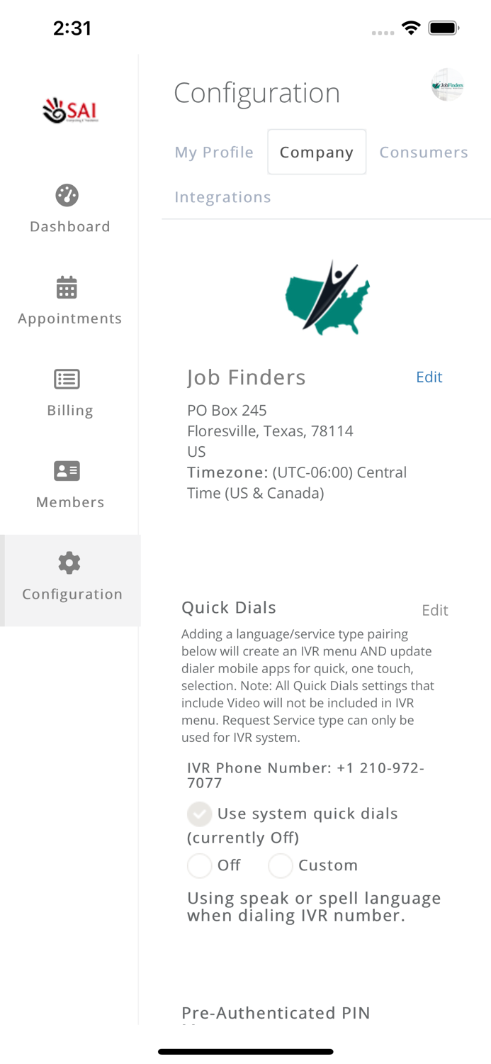 SAI Interpreting and Translation