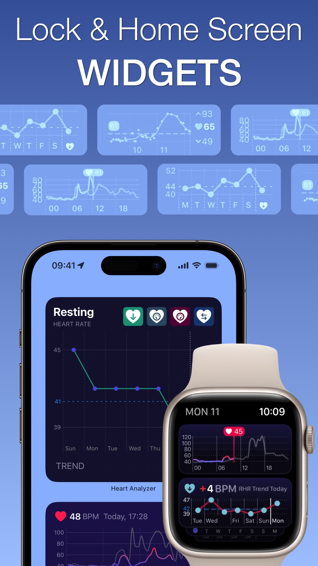 Screenshot do app Heart Analyzer: Pulse Tracker